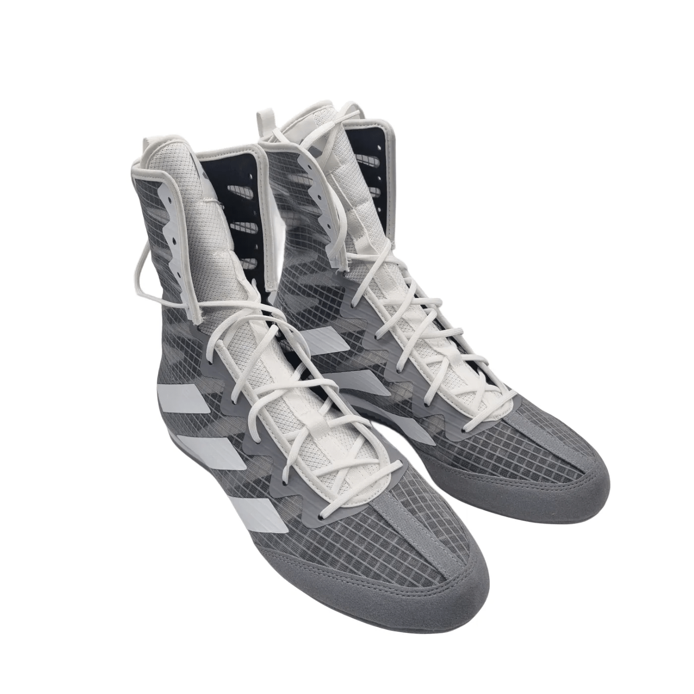 Adidas Box Hog 4 HP9611 Grey Boxing Shoes US 7.5 with Box