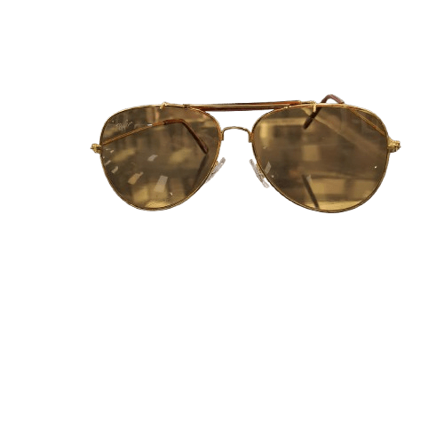 Rayban Sunglasses RB3026 Gold Aviator No Case