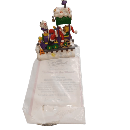 Alseep at the wheel from The Simpsons Christmas Express Collection (WR)