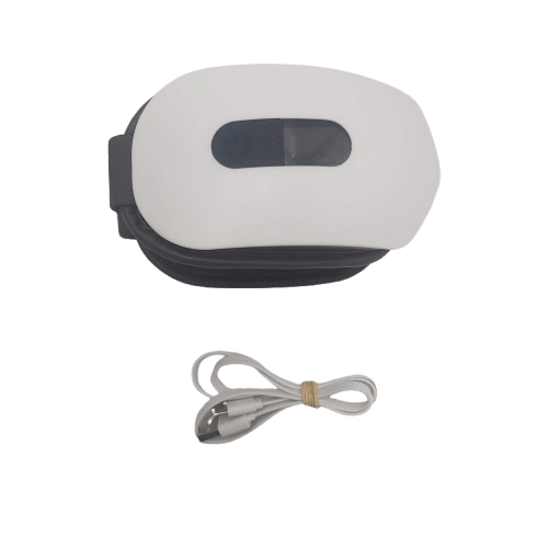 Smart Eye Massager Mask – Foldable with Charging Cord
