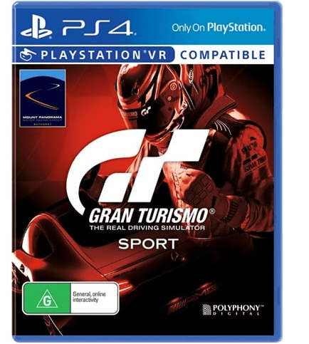 Gran Turismo Sport Playstation 4 VR Compatible Game Good Condition No Manual (CP-1274433)