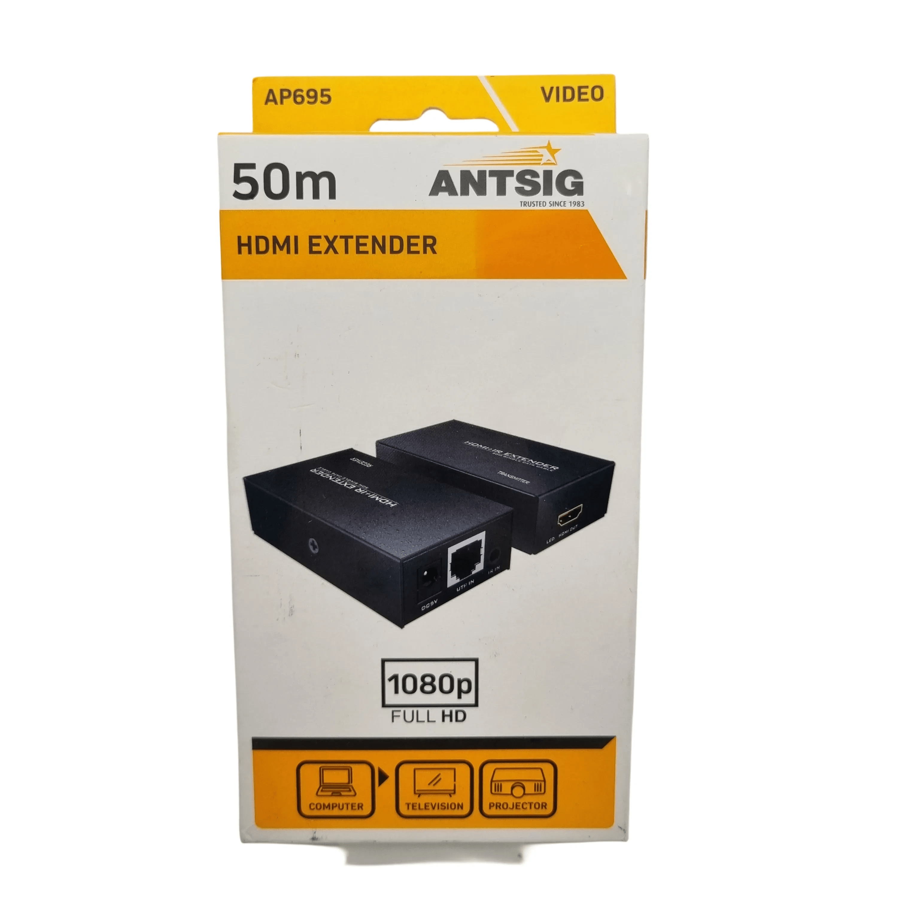 Antsig HDMI CAT6 Extender In Box