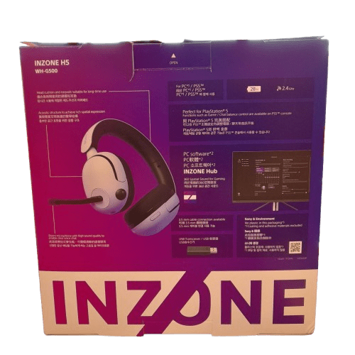 Sony Headset H5 Wireless Gaming Headset In Box – Needs Dongle