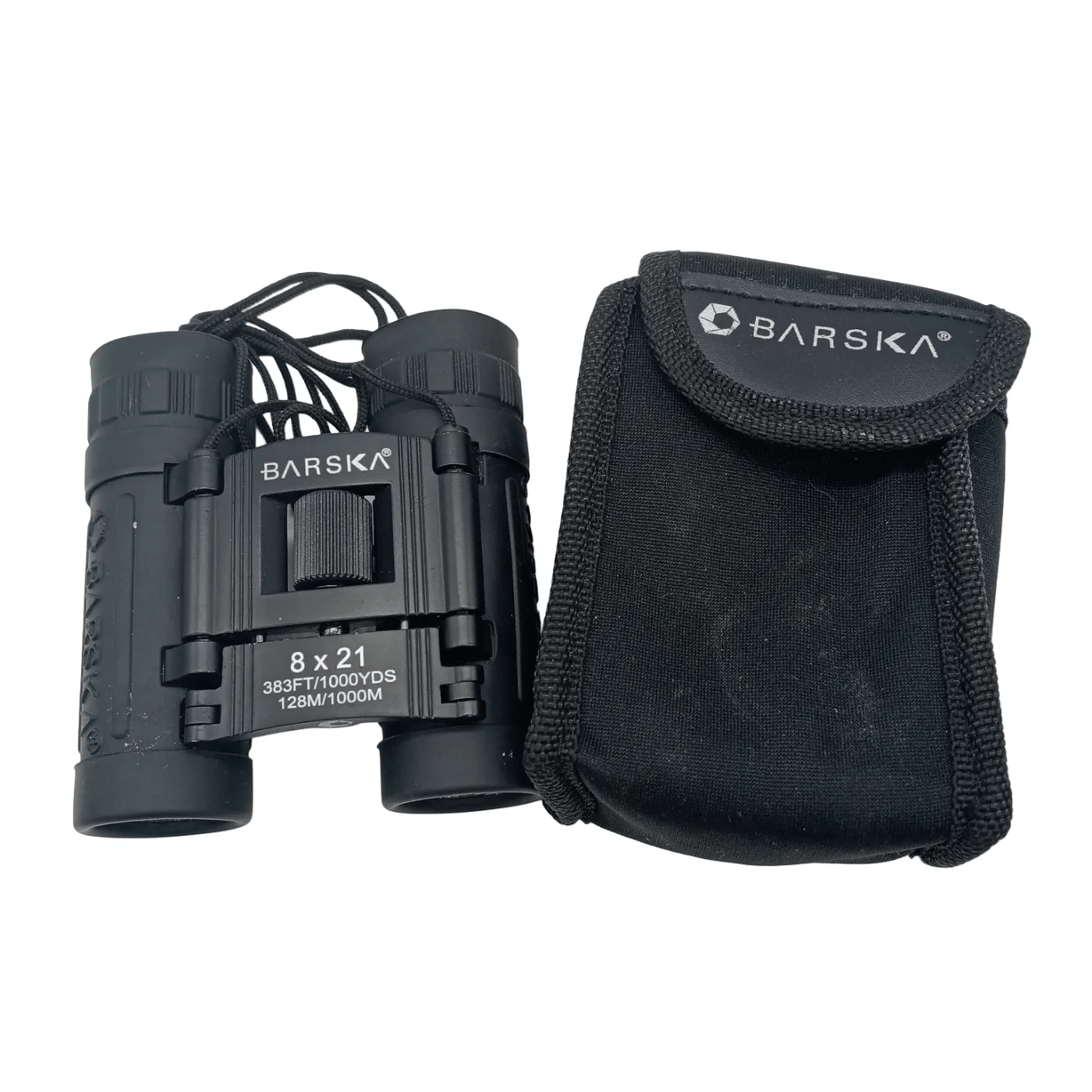 Barska 8×21 Lucid View Binoculars (AB10108) + Case