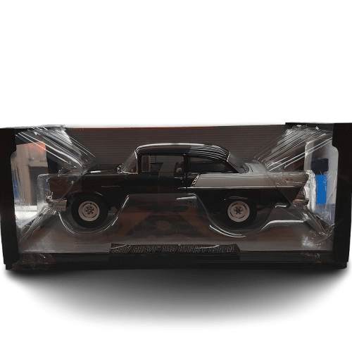 HIGHWAY 61 COLLECTABLE CAR 1957 CHEVY 150 UTILI BLACK IN BOX