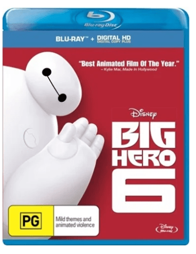 Big Hero 6 Blu Ray Good Condition