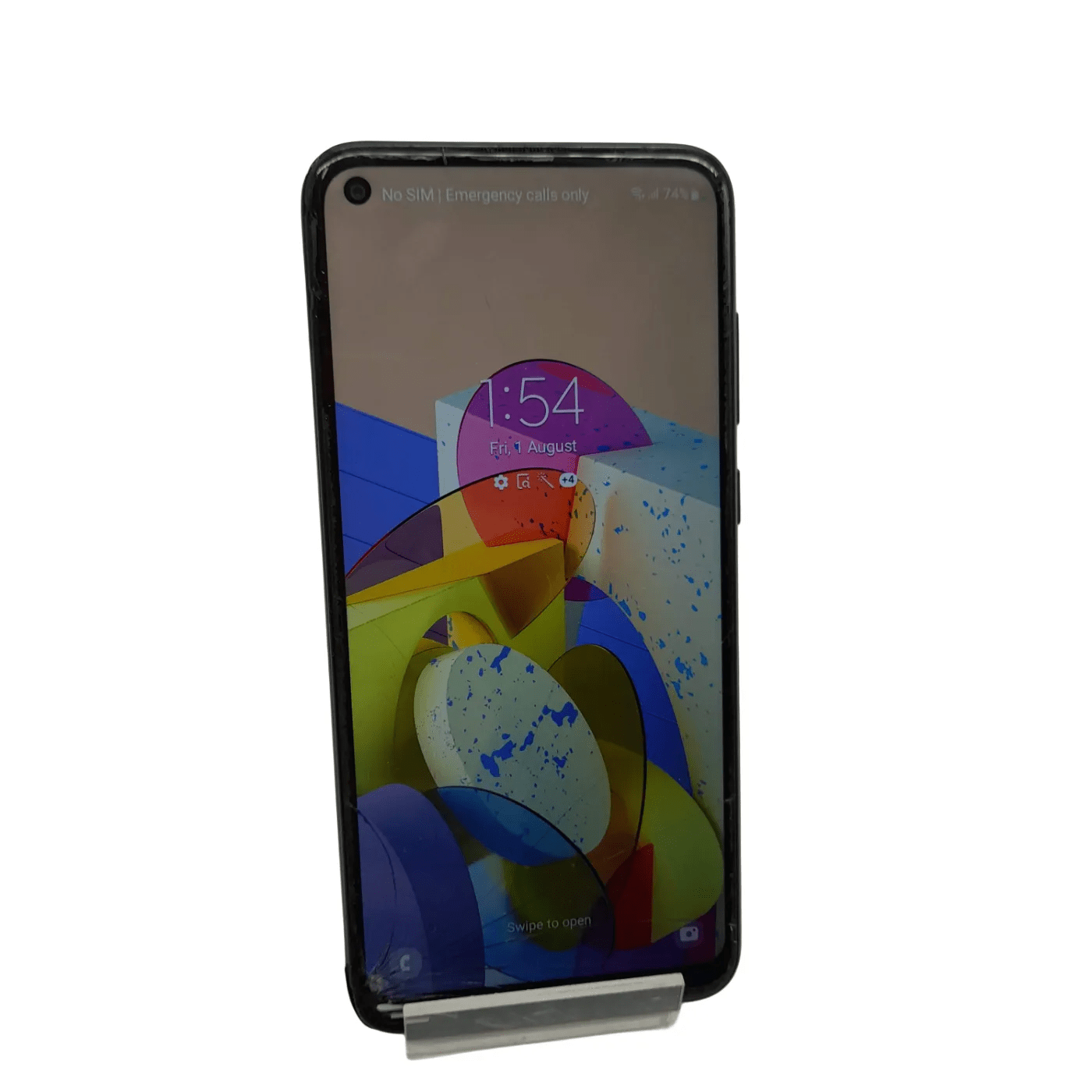 Samsung Galaxy A11 SM-A115F 32GB Unlocked Mobile Phone *No Charger – Massive Cracks & Damage* (WL 1351457)