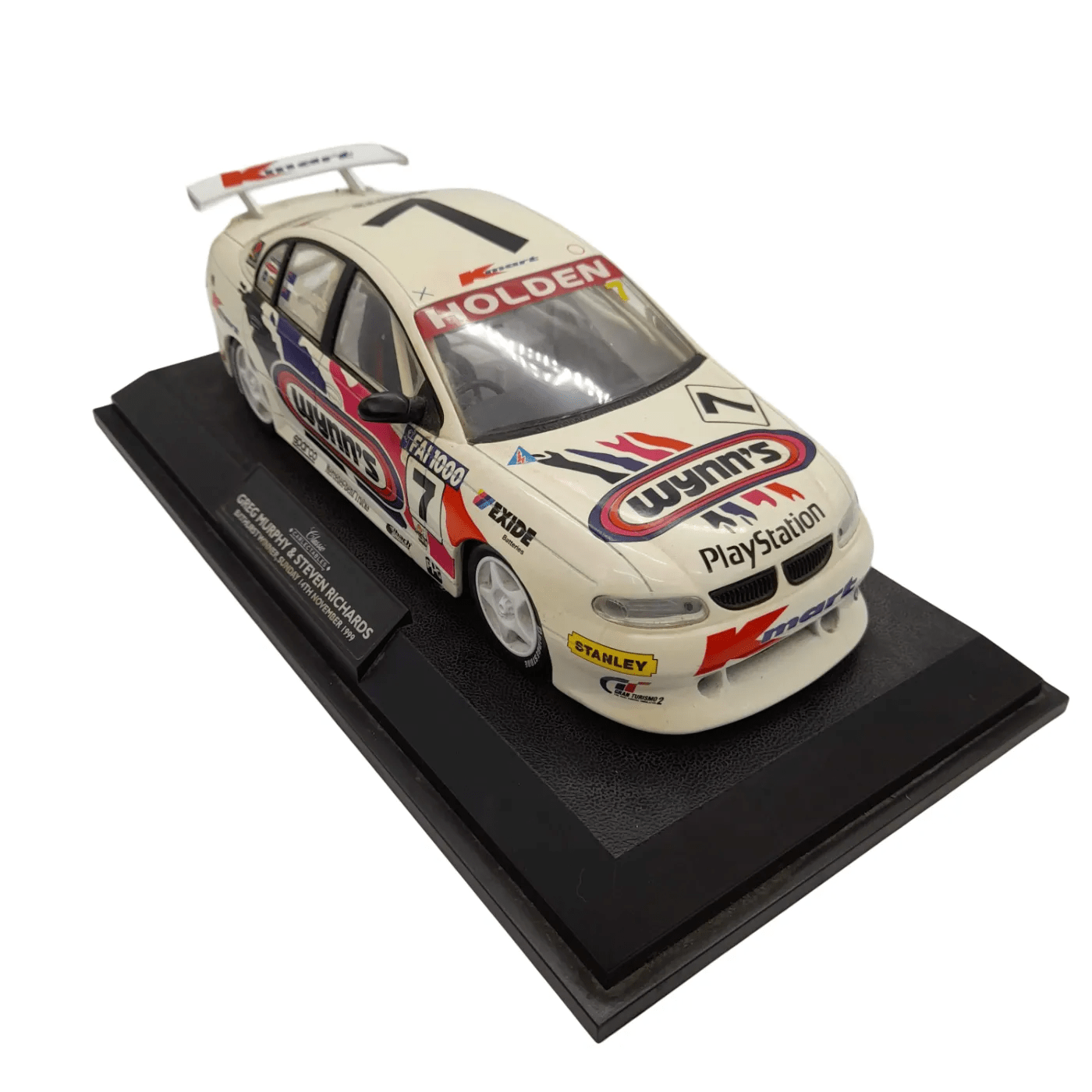 1999 1:18 Classic Carlectables Bathurst Winning Wynn’s Holden VT Commodore #7 Richards/Murphy *No COA Or Case/Box* (WL 1350990)