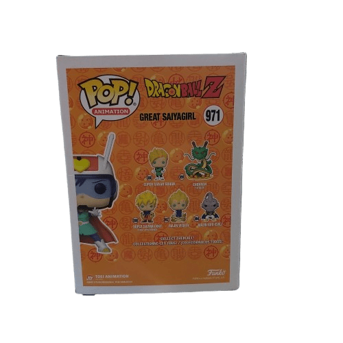 Great Saiyagirl Funko Pop Dragon Ball Z Number 971