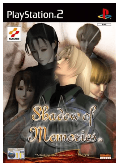 Playstation 2 Game, Shadow Of Memories, Average Condition, Some Scratching, With Case No Manual
