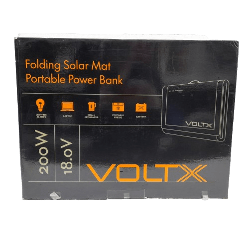 VoltX 12V 200W Mono Solar Mat in Box Like New (MR)