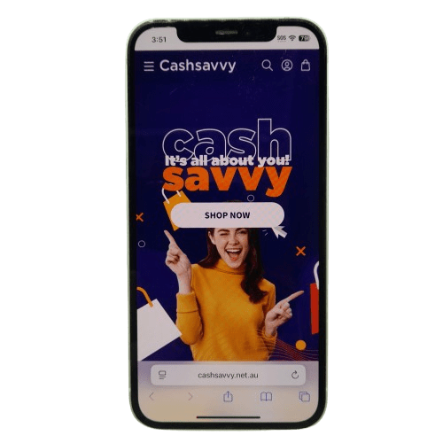 Apple Iphone 12 White 64Gb Battery Health 78% * ITEM ONLY WORKS ON SPEAKER FOR PHONE CALLS* (GE1346082)