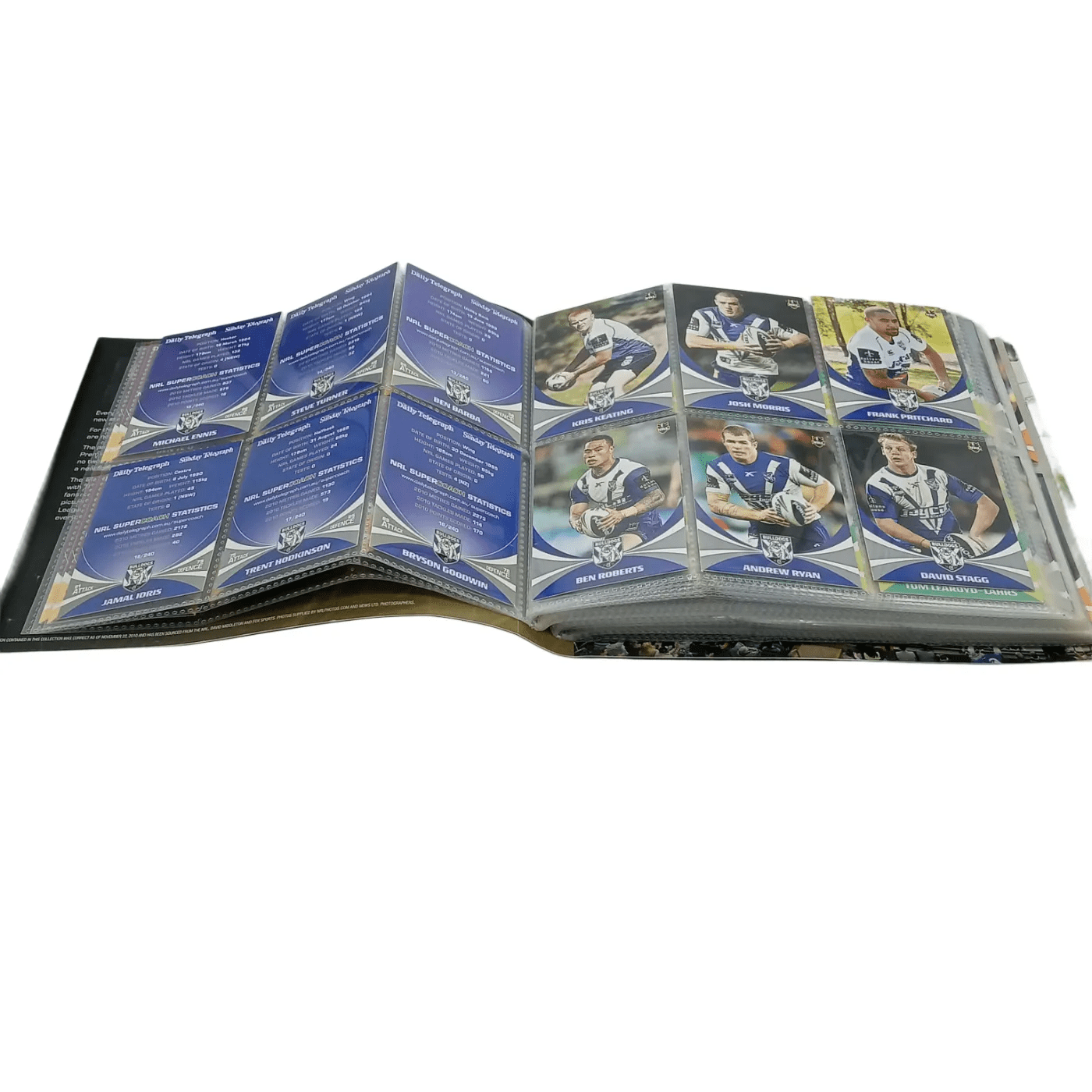 NRL Collector Cards Folder 2011 – Black Edition (WR 1330766)