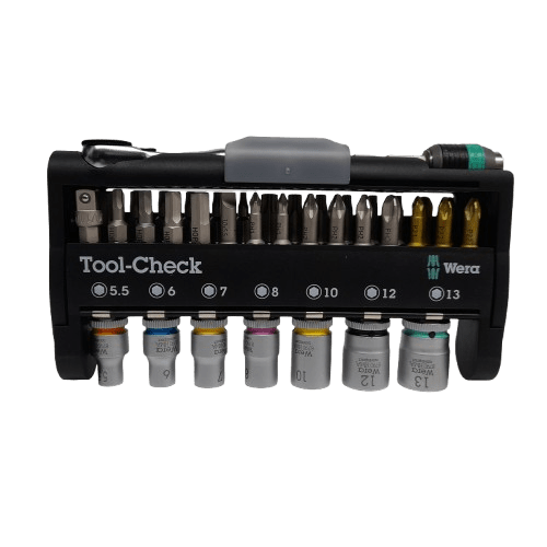 Wera Tool-Check 1 38Pce Ratchet Bit Set Like New (MR)