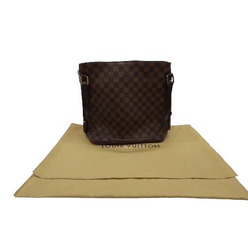 Louis Vuitton Rivington Cabas Damier Ebene Handbag, Brown, Excellent Condition, With Dust Bag & Entrupy Certificate