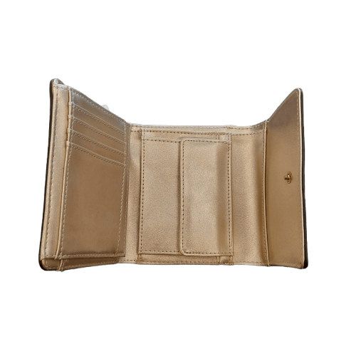 GUESS Maddy Small Trifold Wallet – Pink/Brown Monogram