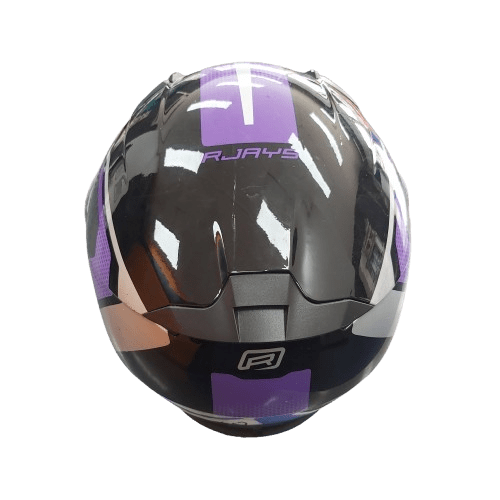 Rjays Grid Black Nad Purple Helmet NEX009- Size Small Unisex Manufacture Year 2022 * Local Pick Up *