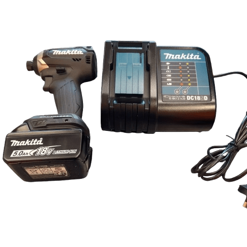 Makita Impacgt Driver DTD153STB With Battery And Charger Limited Edition In Box