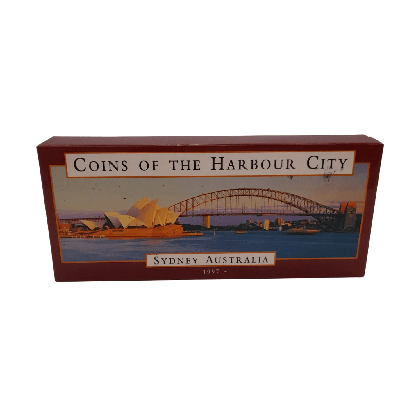 Royal Australian Mint – 1997 “Coins of the Harbour City” Silver 2-Coin Set (with Case & COA) – WL 1348001