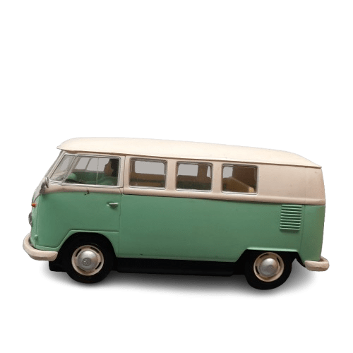Hornby Hobbies Slot Car VW Camper Van (Green-White) (JN)