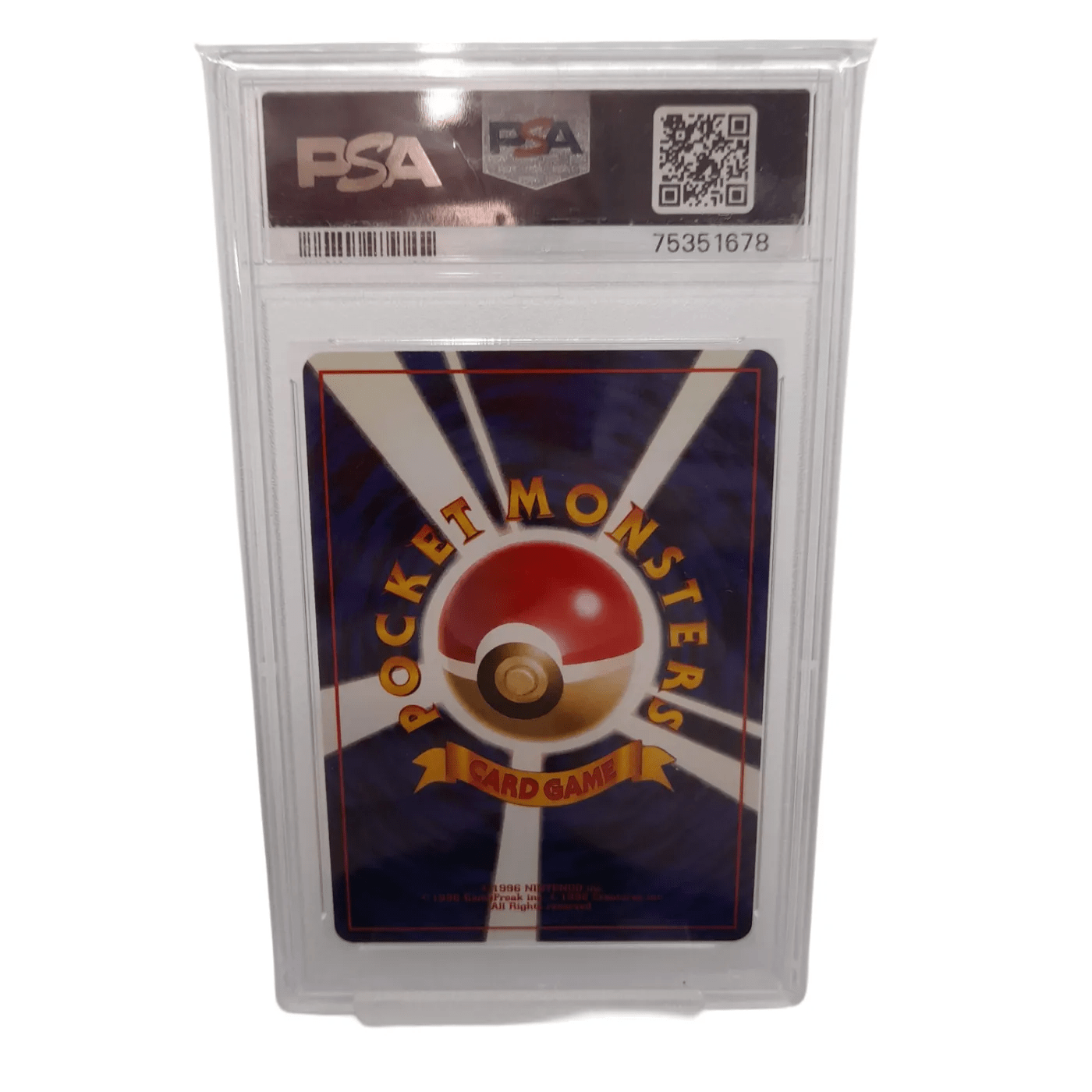 PSA Pokémon Card 1997 Japanese Fossil Moltres Holo GEM MT 10 (WL)