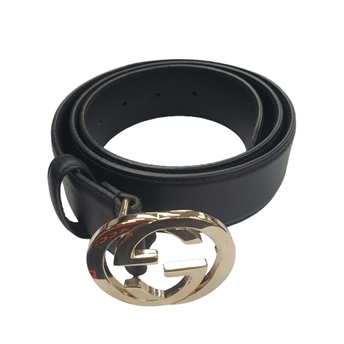 GUCCI Ladies Belt with Interlocking G buckle 85-35mm (MR)
