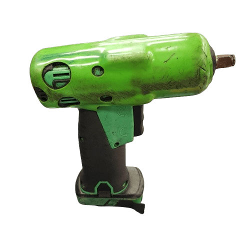 SNAP-ON 1/2 18V Lithium Cordless Impact Gun green with cover and battery (S/N & MODEL number not visible) –  (MR)