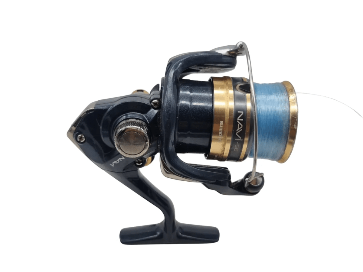 reel shimano navi 2500 and its drag is easily adjustable and can comfortably deal with larger than expected fish Size 2500 Nexave FI Spinning