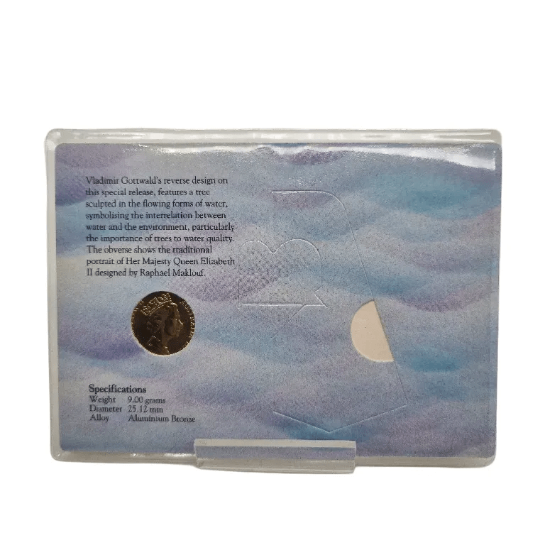 1993 ‘Water Is Life’ Landcare $1 Australian Coin Royal Australian Mint