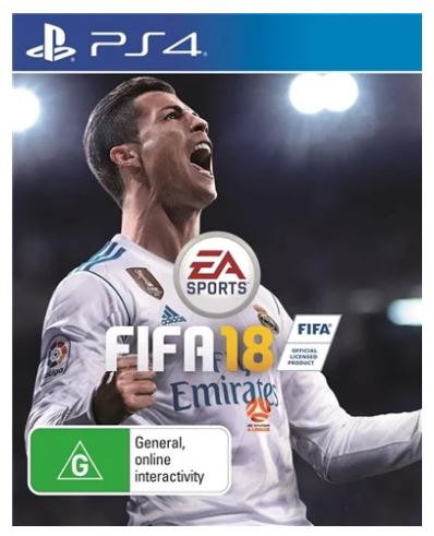 Playstation 4 Fifa 18, Good Condition With Case No Manual