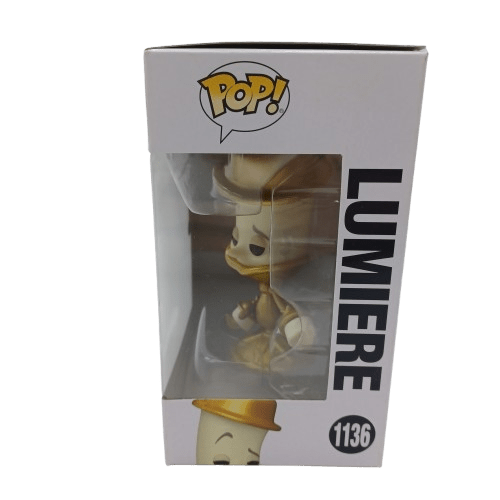 Funko Pop! Vinyl Beauty + The Beast 30th Anniversary #1136 Lumiere Very Good Condition With Box (LE 1351776)