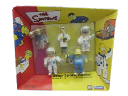 Simpsons Mini Figures Deep Space Episodic Figures (WR)