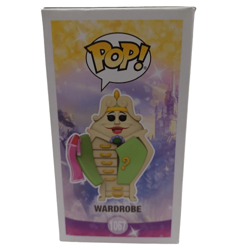 Funko Pop! Vinyl Beauty + The Beast 30th Anniversary #1067 Wardrobe 2021 Ltd Ed, Good Condition With Box, Light Corner Damage At Top (LE 1351778)