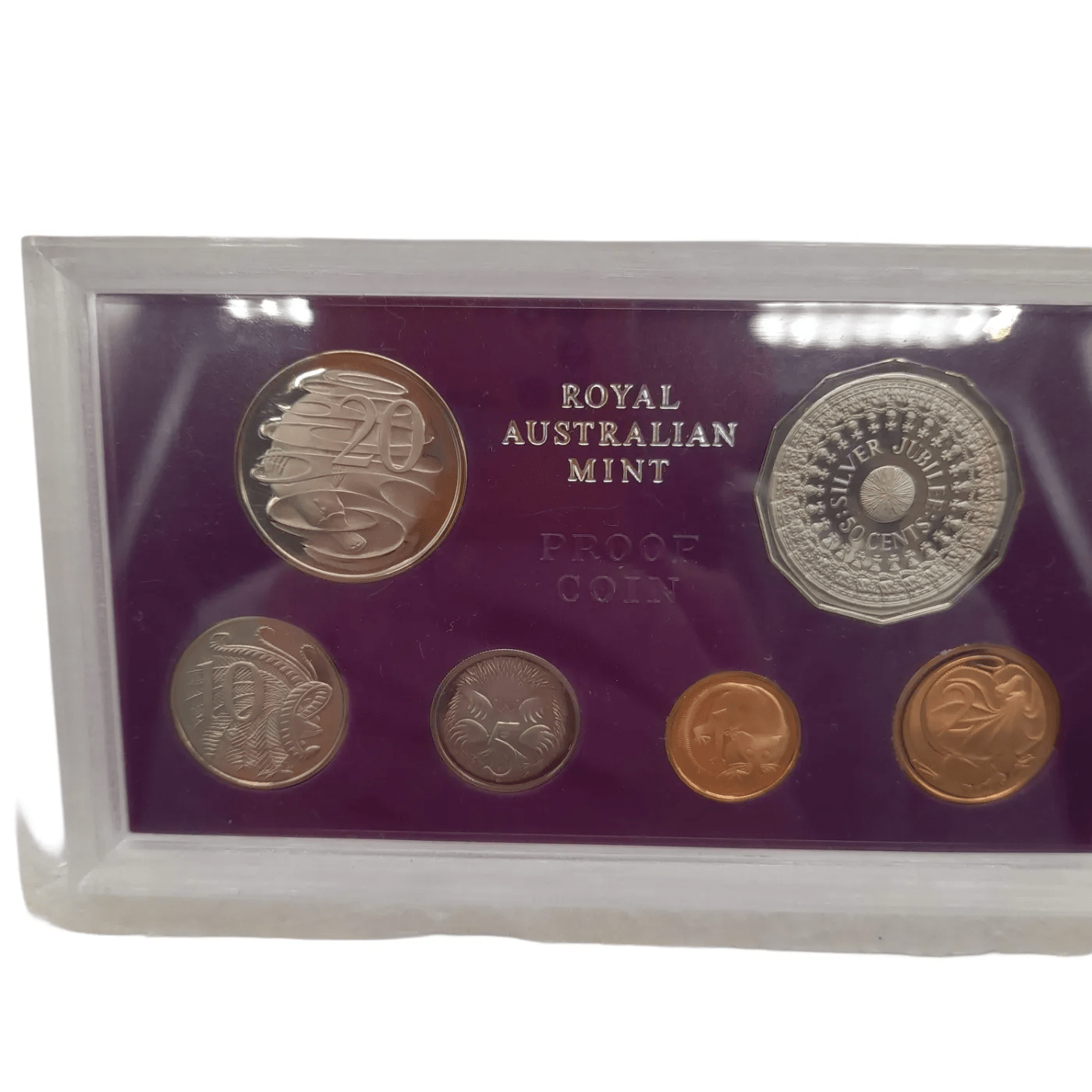 1977 Silver Jubilee Commemorative Proof Coin Set Royal Australian Mint 6 Coins (WL 1342019)