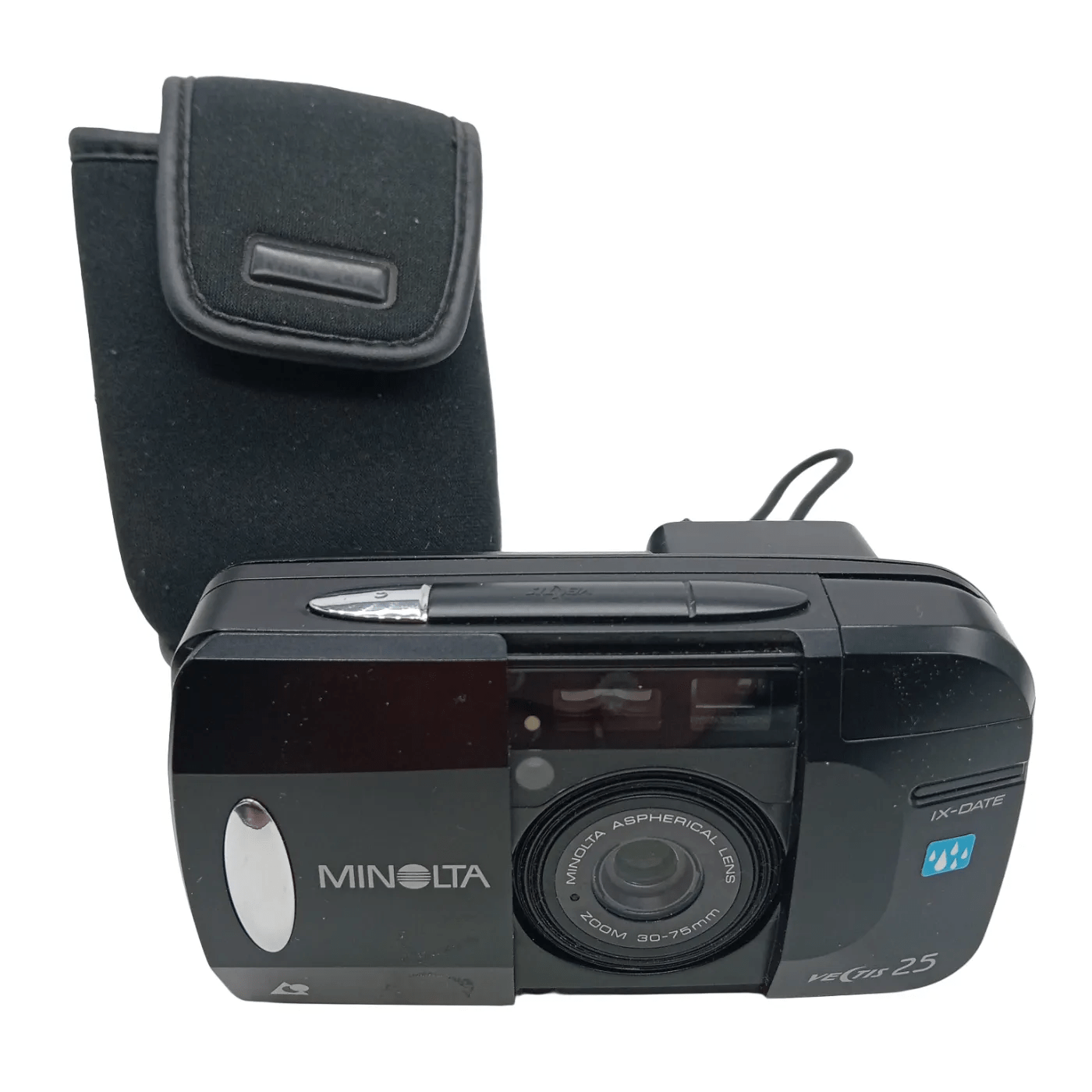 Minolta Vectis 25 APS Film Camera – Black with Case (WR 1353306)