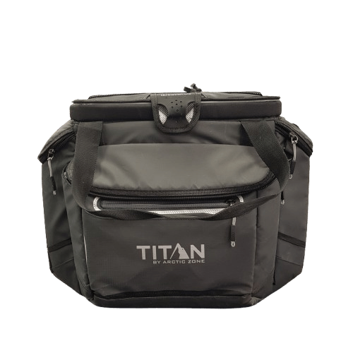Titan by Arctic Zone Grey Fishing Eski – Includes Tray