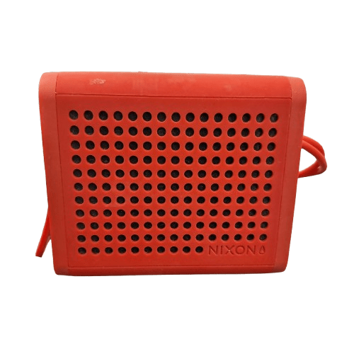 Nixon H012 Mini Blaster Red Bluetooth Speaker with USB and AUX Cable
