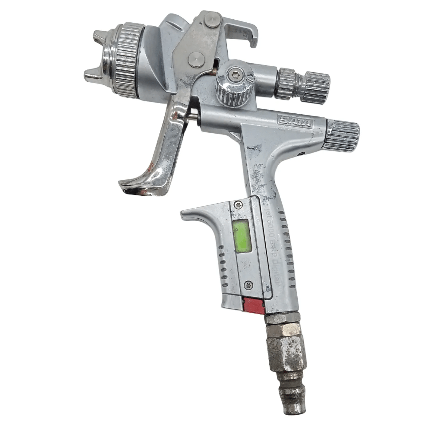 SATA Spray Gun Jet 5000 B RP Digital – Silver (No Case) (WR 1353248)
