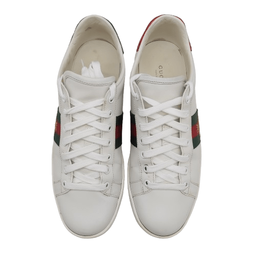 Womens Gucci Ace Sneakers With Bee Size 39 With Box And Paperwork