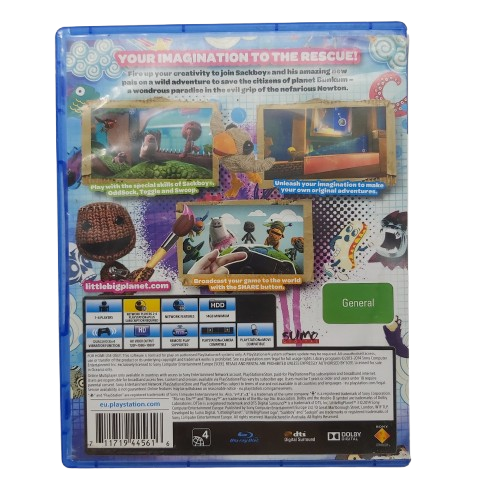 Little Big Planet 3 PS4 Game