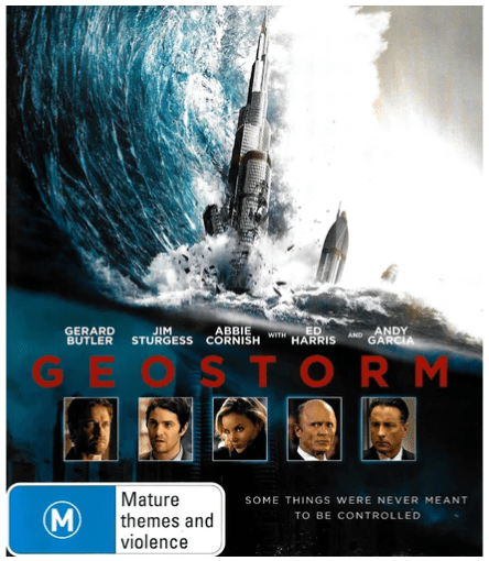 Geostorm (2017) Bluray Good Condition