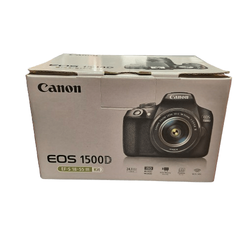 Canon Camera EOS 1500D With Charger,Strap,Carry Bag and Box