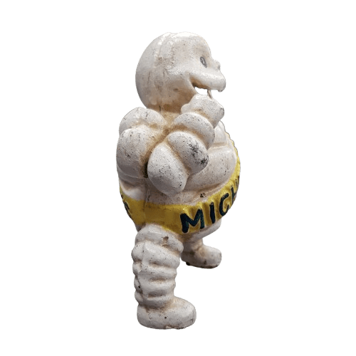 Michelin Man Figure Vic 1936 White Money box ( Vintage )