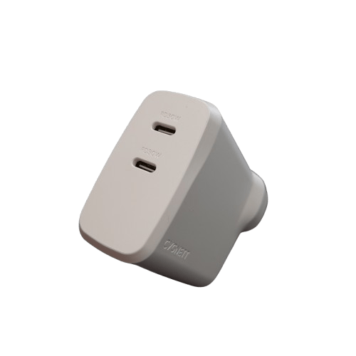 Cygnett ChargePlus 60W Dual Wall Charger 1m White – (LN)