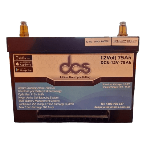 DCS Battery 12.8V 75Ah 960Wh *PICK UP ONLY*