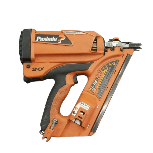 Paslode Nail Gun Impulse 30. Comes With 2 batteries Charger And Hard Case