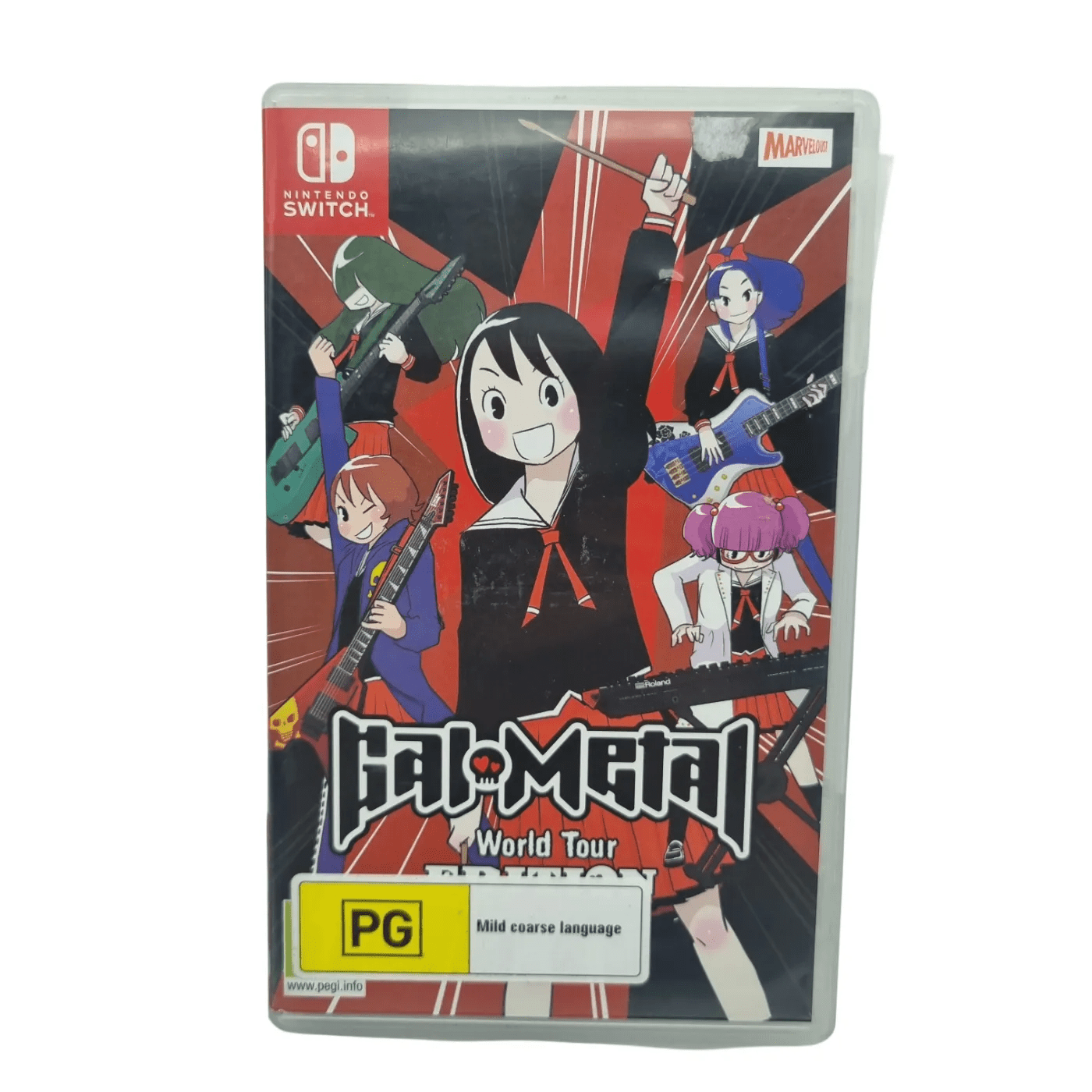 Nintendo Switch Game: Gal Metal World Tour Edition