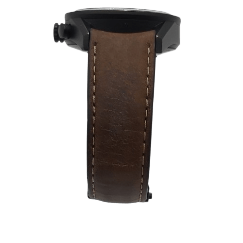 Mens Tag Heuer Watch CV2A84 Watch Verified Brown Leather Band – Excellent Condition (CP-1356612)