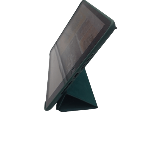Apple iPad MK2K3X/A (A2602) 9th Generation, Space Grey. 64GB Storage, WIFI Only Model, Excellent Condition, With Green Folio Cover No Charger (LE 1347734)