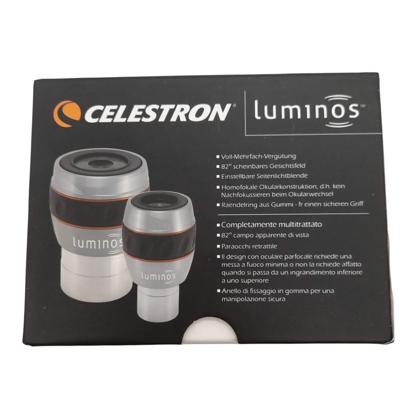 Celestron Luminos 15mm 1.25″ Eyepiece – Like New, with Box (WR 1346682)